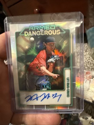 2026 Leaf Metal Chen-Wei Lin armed and dangerous AUTO 9/10