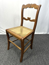 Antiker Holzstuhl mit Wiener Geflecht – Art Deco , Vintage, Küche, Büro, Kaffee