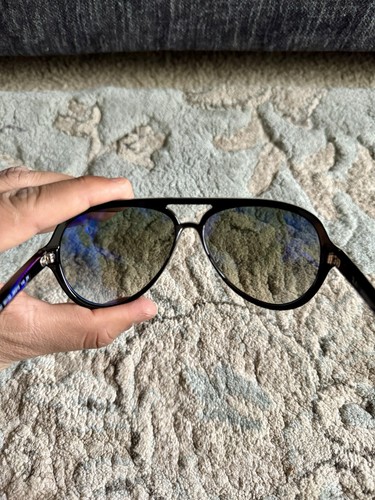 Ray-Ban Cats 5000 RB4125 59mm Unisex Aviator Sunglasses - Gray Gradient Lens - Picture 3 of 7