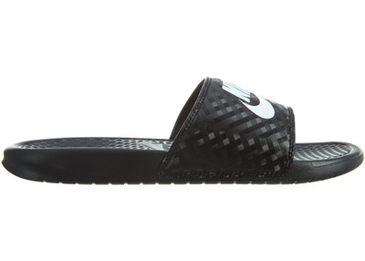 Size 8 - Nike Benassi Jdi Black White (W) 343881-011