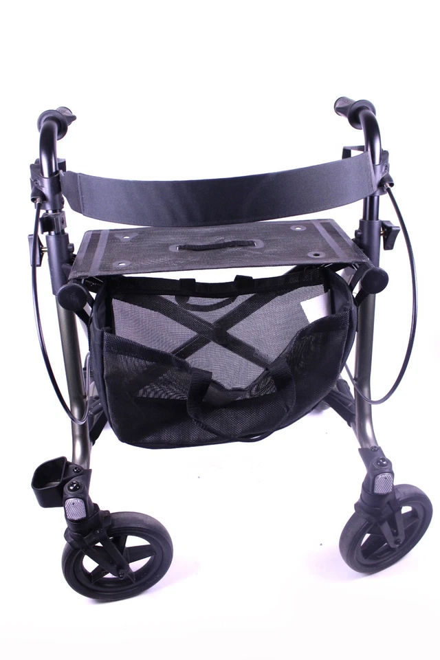 DIETZ Taima M-GT Gehwagen bis 150kg Leichtgewicht Netztasche Rückenlehne faltbar - Bild 3 von 4