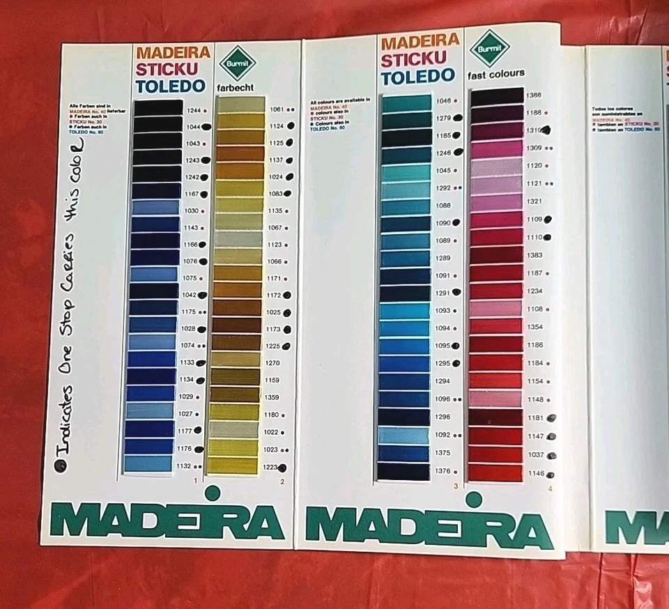 MADEIRA RAYON STICKU TOLEDO COLOR CARD - Image 3 of 4