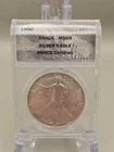 1990 American Silver Eagle $1 - ANACS MS69