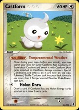 CASTFORM 34/113 UNCOMMON DELTA SPECIES POKEMON MP on eBay