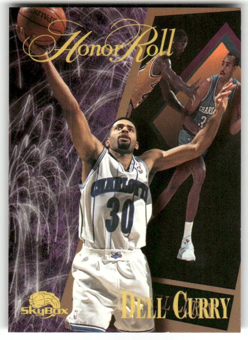 SkyBox Dell Curry Basketball Sports Trading Cards & Accessories