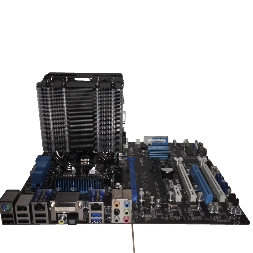 BUNDLE ASUS P8B WS CORE i7 3770K 32GB RAM DISSIPATORE I/O-SHIELD USB3 DVI - Immagine 3 di 3