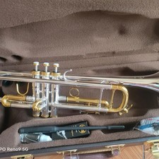 Professional Performance USA Trumpet LT180S-37 Double Silver Plated Trumpet