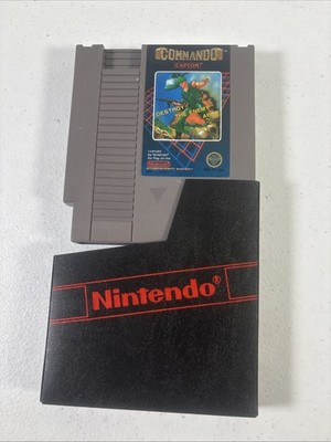 Commando NES Tested Working 