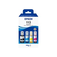 Epson 113/T06B64 Schwarz, Cyan, Magenta, Gelb Tintenflaschen, 4Er-Set C13T06B640