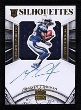 2015 Panini Crown Royale Rookie Silhouettes Gold 41/49 Melvin Gordon #228 uk2