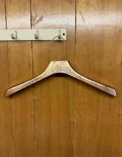 Lot of 50 Black Adult Clothes Hangers Wide Non Slip **FREE SHIPPING"