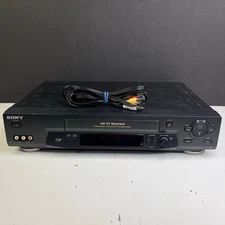 Sony SLV-N71 VCR 4 Head HiFi Stereo VHS Player/Recorder w/ AV - WORKS but READ