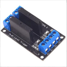 5V 2CH SSR G3MB-202P Solid State Relay Module High Level For Arduino-