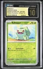 ✨CGC 10 Pristine✨ Bulbasaur 001/165 Reverse Holo Costco Exclusive 151 Pokemon