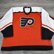 Vintage Philadelphia Flyers Jersey NHL Hockey CCM Throwback 90s READ