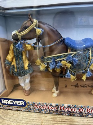 NIB 2010 Arabian Horse & Rider Breyer #1399 Limited Edition
