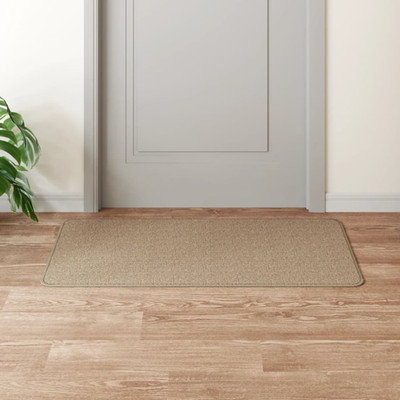 Teppichläufer sand 50x100cm Sisaloptik maschinenwaschbar Flurteppich rutschfest5mm