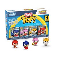 Funko Bitty Pop! 4 Pack: Sonic The Hedgehog - Sonic, Amy, Tails, Knuckles - 0,9