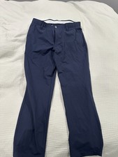 Under Armour Men's Golf Pants 36x30, Tapered, Navy