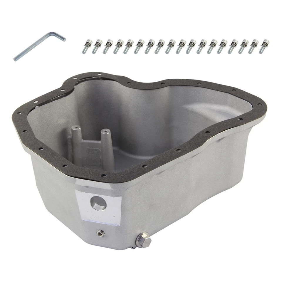 High Capacity Cast Aluminum Oil Pan For 11-16 GM Silverado GMC 6.6 LML Duramax  - Изображение 4 из 4