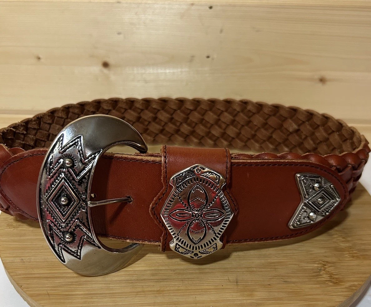 Mexico Leather Belt In Women display picture 3