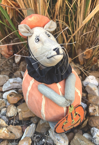Joe Spencer Tilly Mouse Original Tag Gathered Traditions Dressed For Halloween - Picture 1 of 9