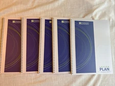 5 Books-Hammond Stephens Lesson Plan Book 1473705 -Wire Bound 8 Subject 40 Weeks