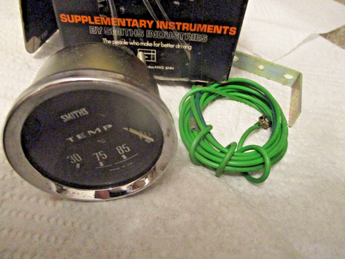 MG MGA MGB Midget Austin Healey Sprite Triumph Water Temperature Gauge NOS - Picture 4 of 5