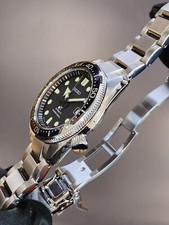 New Seiko Prospex Men's Diver Black Dial SS Bracelet Watch - SPB077 Box&Cards 4
