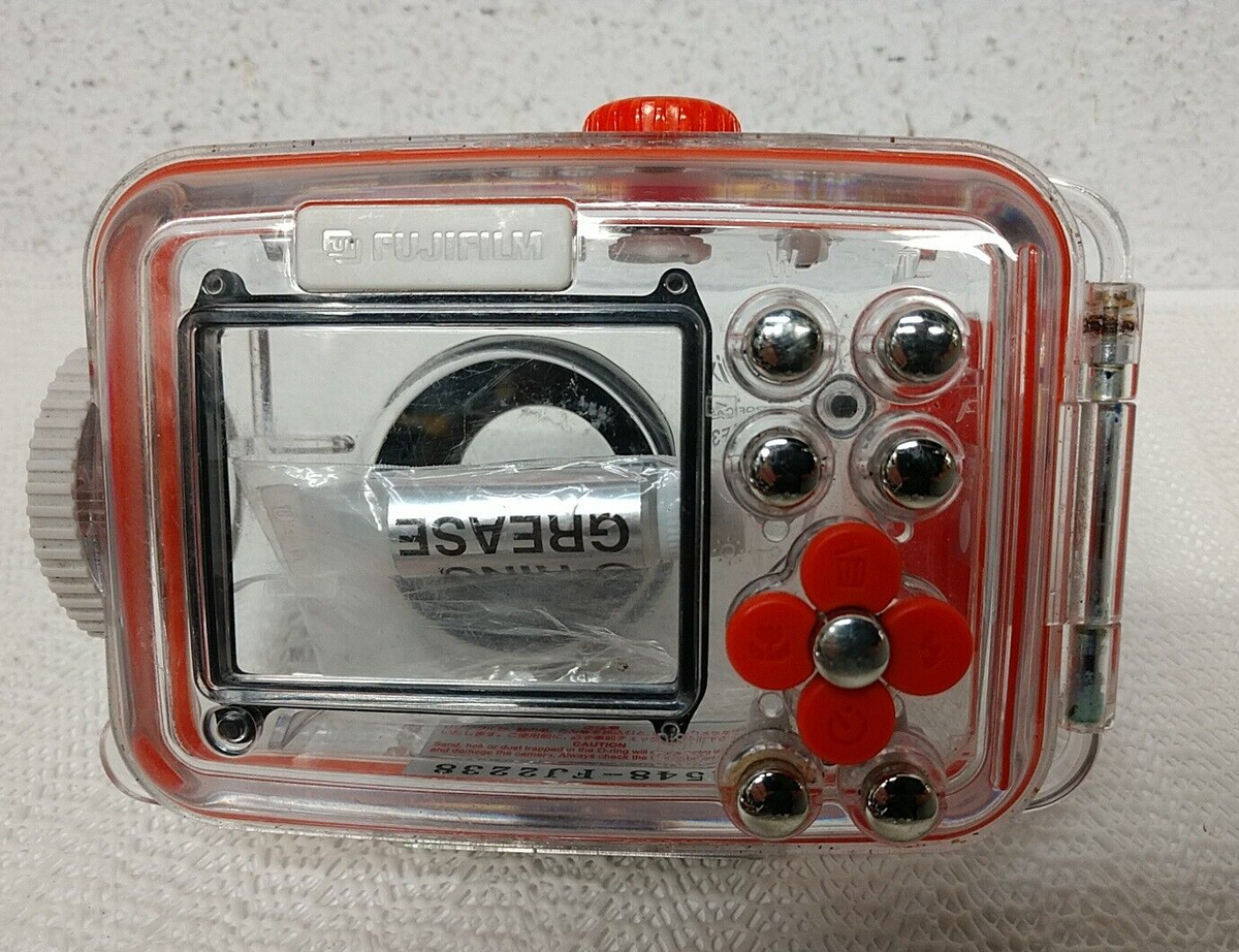 FUJIFILM FinePix F31fd＋WP-FXF30(防水ケース) Fujifilm Finepix WP-FXF30 UW Housing (F30,F31FD) Rated To 40