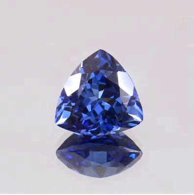 Natural 2.50 Ct Certified Blue Namibia Jeremejevite Trillion Cut Loose Gemstone