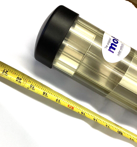 MOBRI Type M-4 Mounted Tubular Radar Reflector, Black Base - Foto 4 di 5