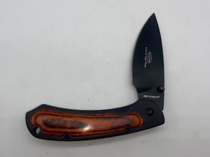 MEYERCO DDR A DARRED RALPH DESIGN KNIFE WOOD GRAIN