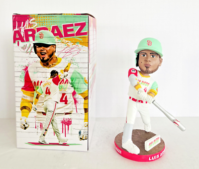 サンディエゴ・サンディエゴ パドレス ルイス アラエズ ボブルヘッド Luis Arraez 2024 San Diego Padres Bobblehead SGA | eBay