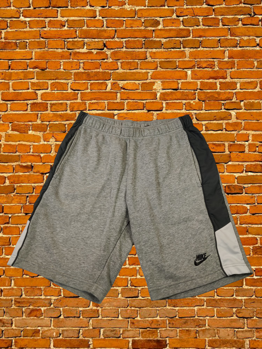 NIKE ATHLETIC MEDIUM GREY SHORTS SWEAT JOGGER ACTIVE RUN GYM FOOTBALL SPORT MENS | eBay UK