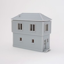 Spur H0 Stellwerk Freiburg im Breisgau 1:87