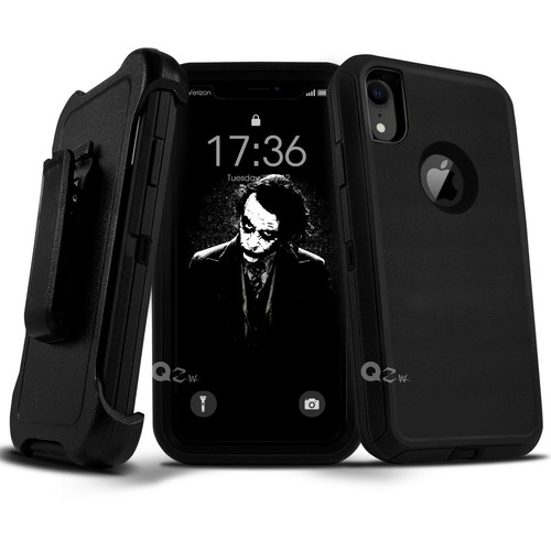 Funda protectora resistente a prueba de golpes con clip para cinturón de alta resistencia para iPhone X XS XR MAX - Imagen 6 de 13