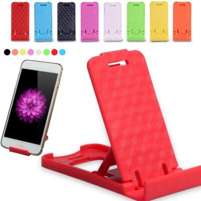 Universal Desk Stand Mobile Phone Tablet Holder Adjustable Foldable PortablHOT