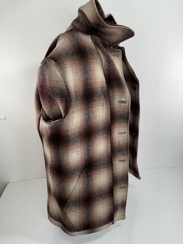 STAR WOOLEN CO / MINNESOTA Vintage Wool Mens M / L Ranch Field Hunting Jacket - Picture 7 of 8