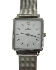 Waldor & Co Eternal 28 Stainless Steel Watch WR 3ATM Japan Movement Rectangular