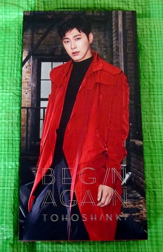 東方神起TOHOSHINKI BEGIN AGAIN 3CD TVXQ TOHOSHINKI Album Begin Again Japan Press 3 CD + DVD +