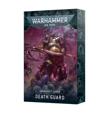 Datasheet Cards Death Guard Warhammer 40K 10th Ed