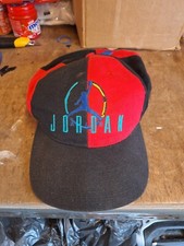 Vintage Baseball cap Nike Air Jordan Jumpman Colorblock 6 Panel Embroided 1990's