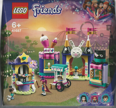 LEGO FRIENDS 41687 GLI STANDS DEL LUNA PARK MAGICO new UK
