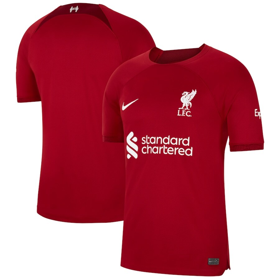 Liverpool Home Jersey - Red - Standard Chartered - Premier League