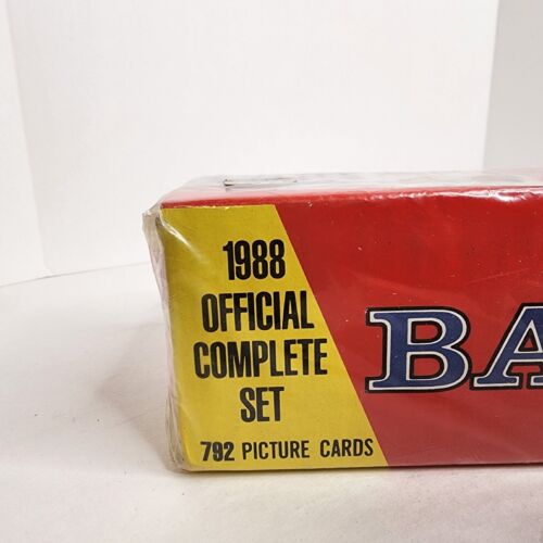 1988 Topps Baseball Trading Cards-Factory Sealed-792 cards-official Complete Set - Picture 3 of 5