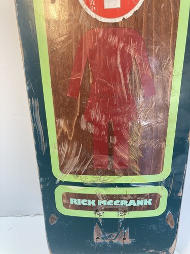 Skateboard Deck Rick McCrank Vintage Girl Rare Wood Free Shipping - Picture 8 of 12