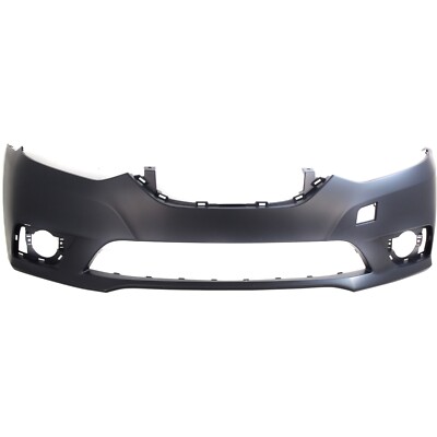 Primed Front Bumper Cover w/o License Plate Cut-out For 2016-2019 Nissan Sentra
