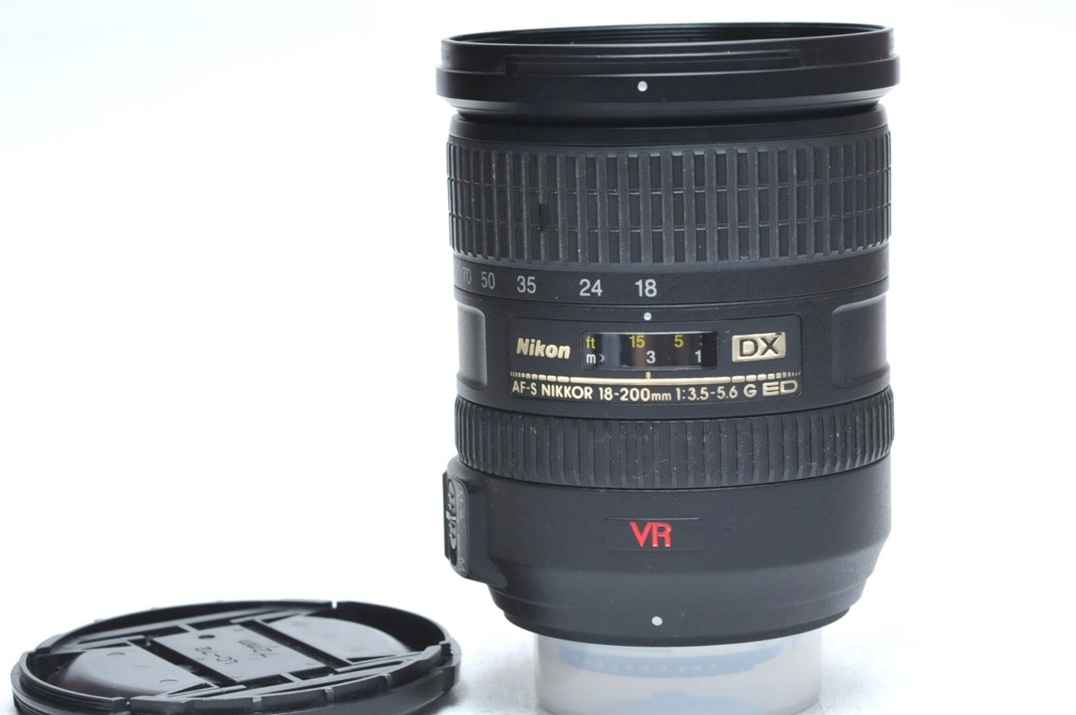 Nikon AF-S 18-200mm f/3.5-5.6G DX NIKKOR ED VR Lens 98 | eBay