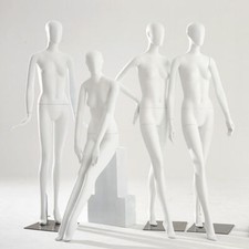 Schaufensterpuppe  weiß matte Abstrakte weiblich mannequin female Egghead Neu